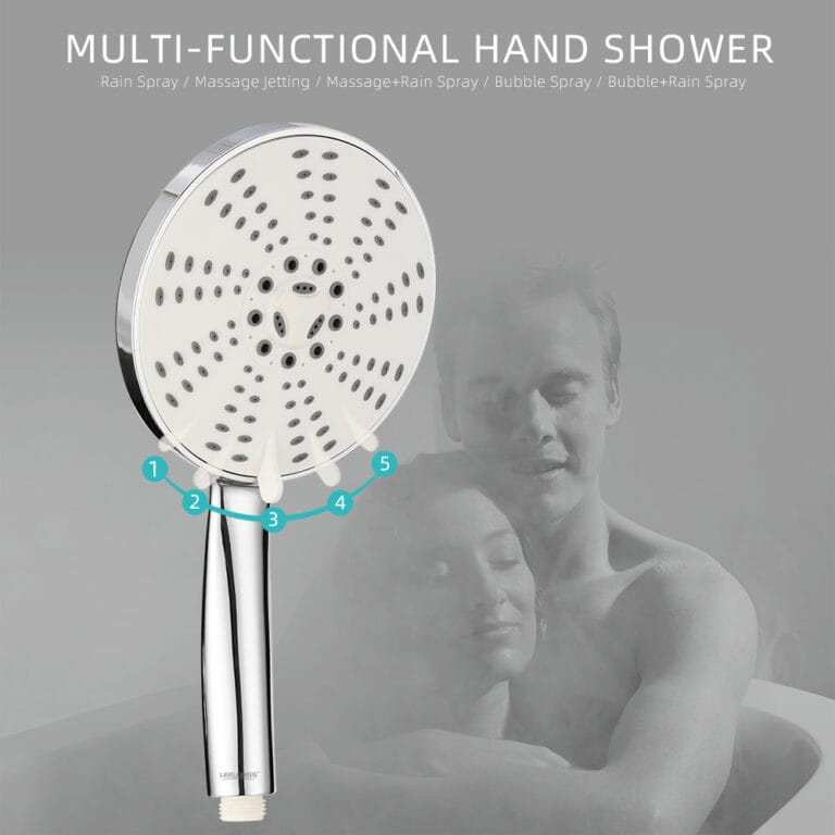 Best Handheld Shower Head High Pressure with 5 Spray Modes