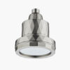 Leelongs luxury bathroom shower head with modern geometric design in brushed nickel finish.