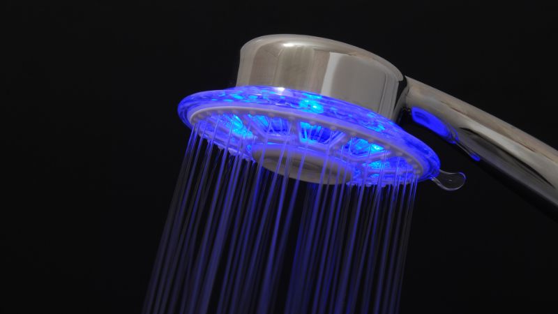 LED and Music Shower Heads