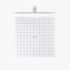 Large square rain shower head with ultra-thin stainless steel design, 6 to 16 inches, modern bathroom fixture for luxurious shower experience.