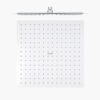 Large square rain shower head with ultra-thin stainless steel design, 6 to 16 inches, modern bathroom fixture for luxurious shower experience.