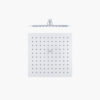 Large square rain shower head with ultra-thin stainless steel design, 6 to 16 inches, modern bathroom fixture for a luxurious shower experience.