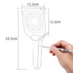 soffione doccia con tubo flessibile per vasca da bagno