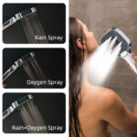 soffione doccia con tubo flessibile per vasca da bagno