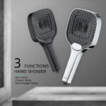 soffione doccia con tubo flessibile per vasca da bagno