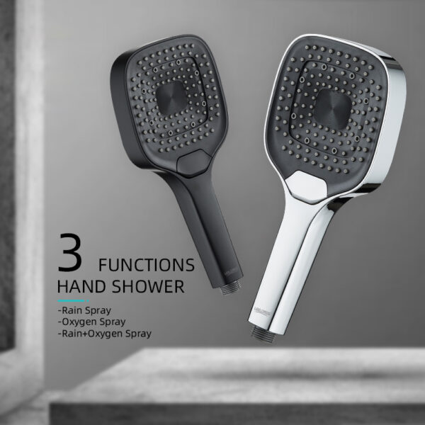 soffione doccia con tubo flessibile per vasca da bagno