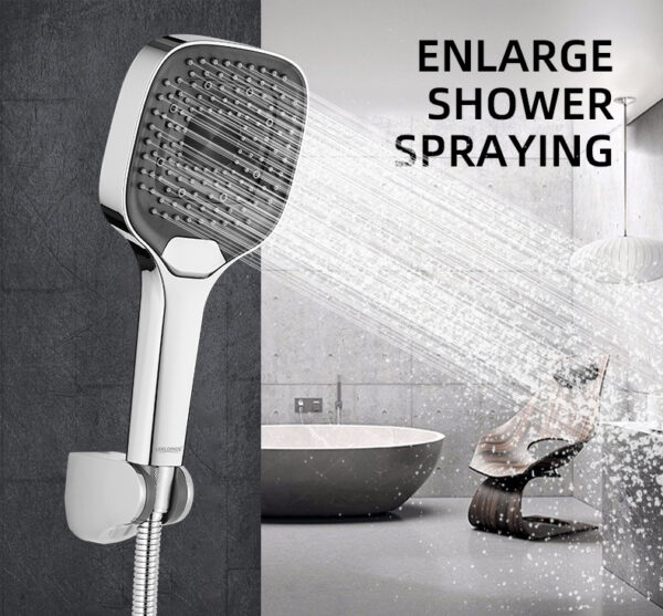soffione doccia con tubo flessibile per vasca da bagno