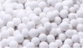 White mineralized ball