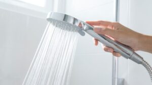 High-quality modern shower head for relaxing water flow, perfect for bathroom upgrade and daily comfort.