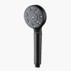 High-pressure handheld shower head with multiple spray functions and ergonomic design, ideal for modern bathrooms.