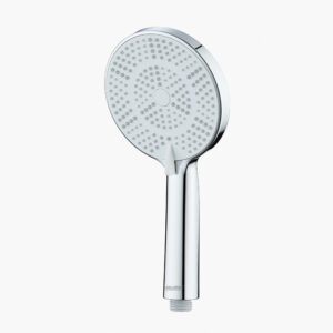 Modern shower head featuring a 12-stage chlorine water filtration system for cleaner, healthier shower water. Easy to install and ideal for improving water quality.