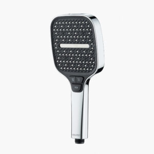 Modern 12-stage shower head filter designed to remove chlorine and impurities for healthier, cleaner water during your shower. Easy to install and enhances water quality.
