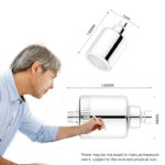 High-Quality 2-in-1 Chlorine Water Filter for Shower Head with 12 Stages Filtration.