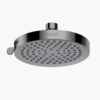 High pressure 6-inch rain showerhead with 5-function settings for a luxurious shower experience. Durable chrome finish, easy installation, perfect for modern bathrooms.