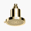 Elegant gold high-pressure rain showerhead with 5 functions for a luxurious bathroom experience. Designed for durability and style, perfect for modern bathroom upgrades.