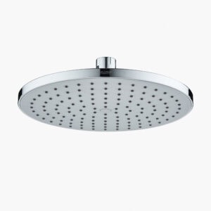 High-quality 8.86-inch round explosion-proof rain shower head for bathroom, designed for a wide, even water spray, durable and safe for modern shower systems.