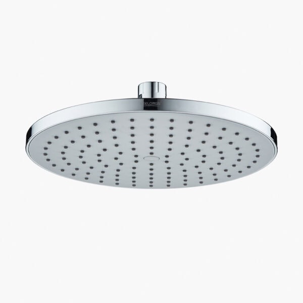 High-quality 8.86-inch round explosion-proof rain shower head for bathroom, designed for a wide, even water spray, durable and safe for modern shower systems.