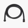 Anti-twist 1.5-meter silver PVC shower hose with smooth, flexible design for easy installation and durability. Perfect for modern bathroom fixtures, providing reliable water flow and style.