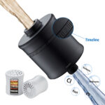 Leelongs 15-stage shower filter removing chlorine, heavy metals, and impurities from water for healthier shower experience.